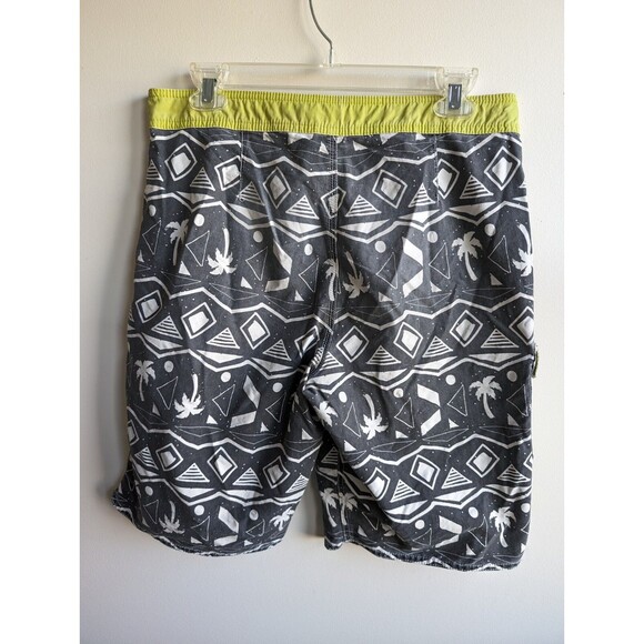 O’Neill Board Shorts Mens *Size 31* Retro Freak Gray/Black Surfing - Picture 5 of 5